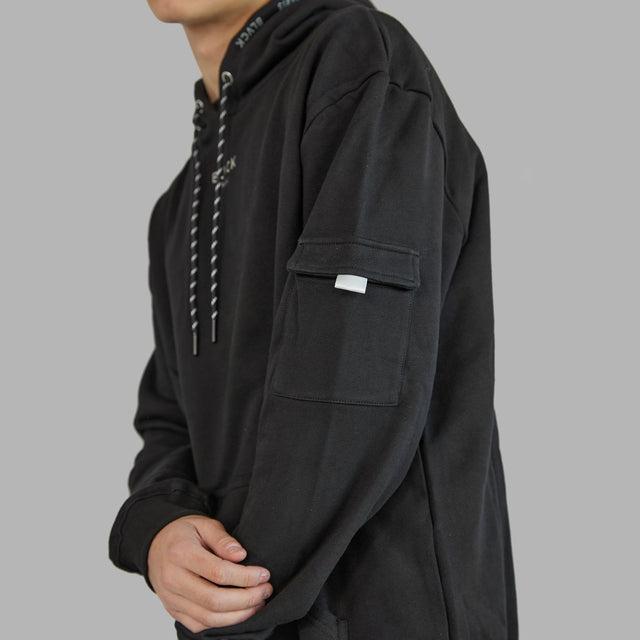 BLVCK 潮流口袋連帽衫