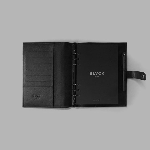 BLVCK 印花皮革行事历