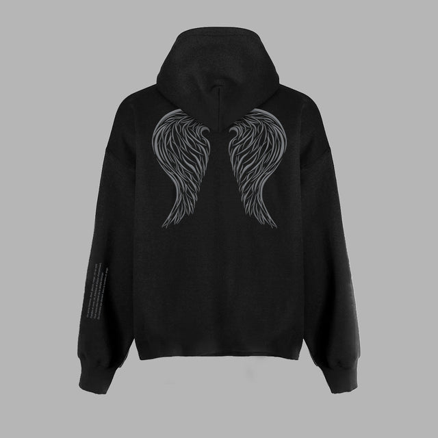 BLVCK 闇黑天使連帽衫