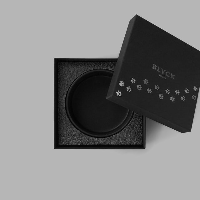 BLVCK 花押寵物碗