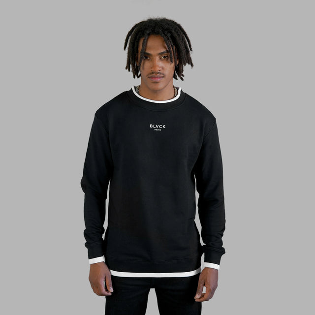 BLVCK x WHTE 闇黑之吻運動衫