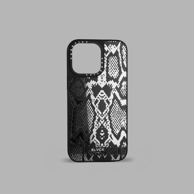 BLVCK X CASETiFY 曼巴紋理聯名手機殼