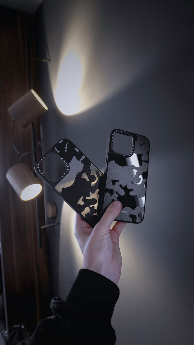 BLVCK X CASETiFY 闇黑迷彩聯名手機殼