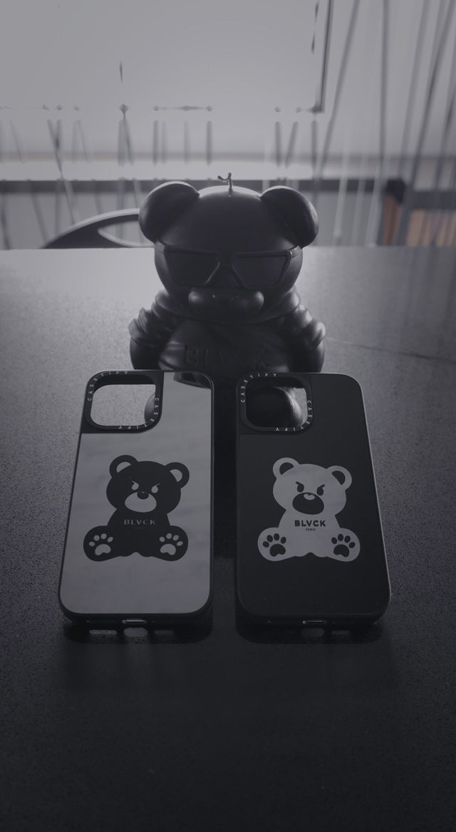 BLVCK X CASETiFY 暗黑小熊联名手机壳