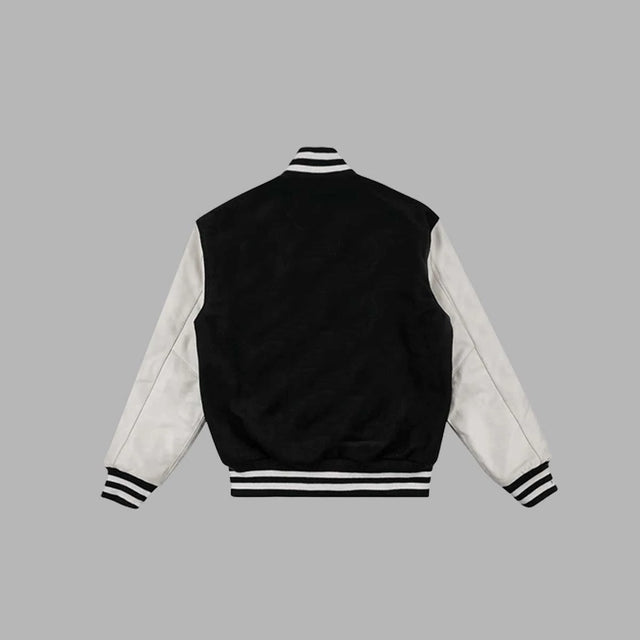 BLVCK x WHTE 联名棒球外套
