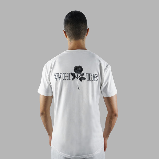 WHTE 浪漫玫瑰 TEE