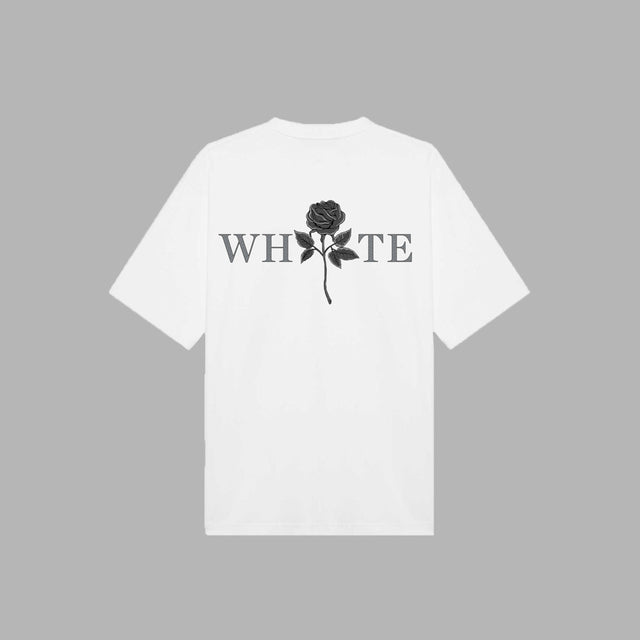WHTE 浪漫玫瑰 TEE