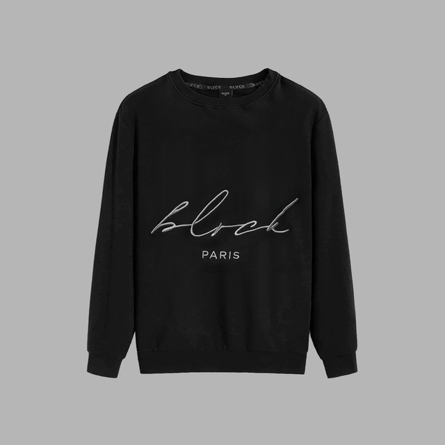 BLVCK 簽名標誌運動衫