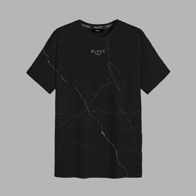 BLVCK 大理石纹理 TEE