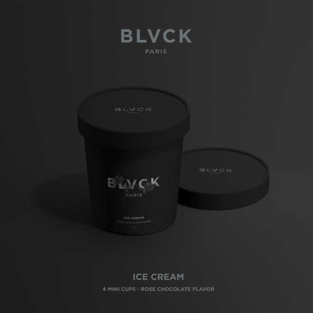 BLVCK PARIS 闇黑玫瑰巧克力冰淇淋