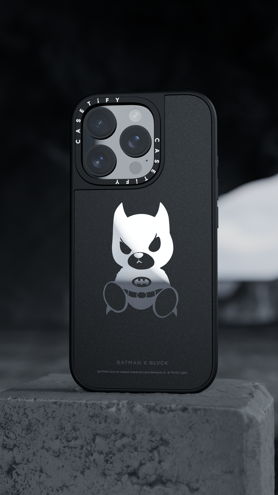 BLVCK X CASETiFY 蝙蝠俠泰迪聯名手機殼