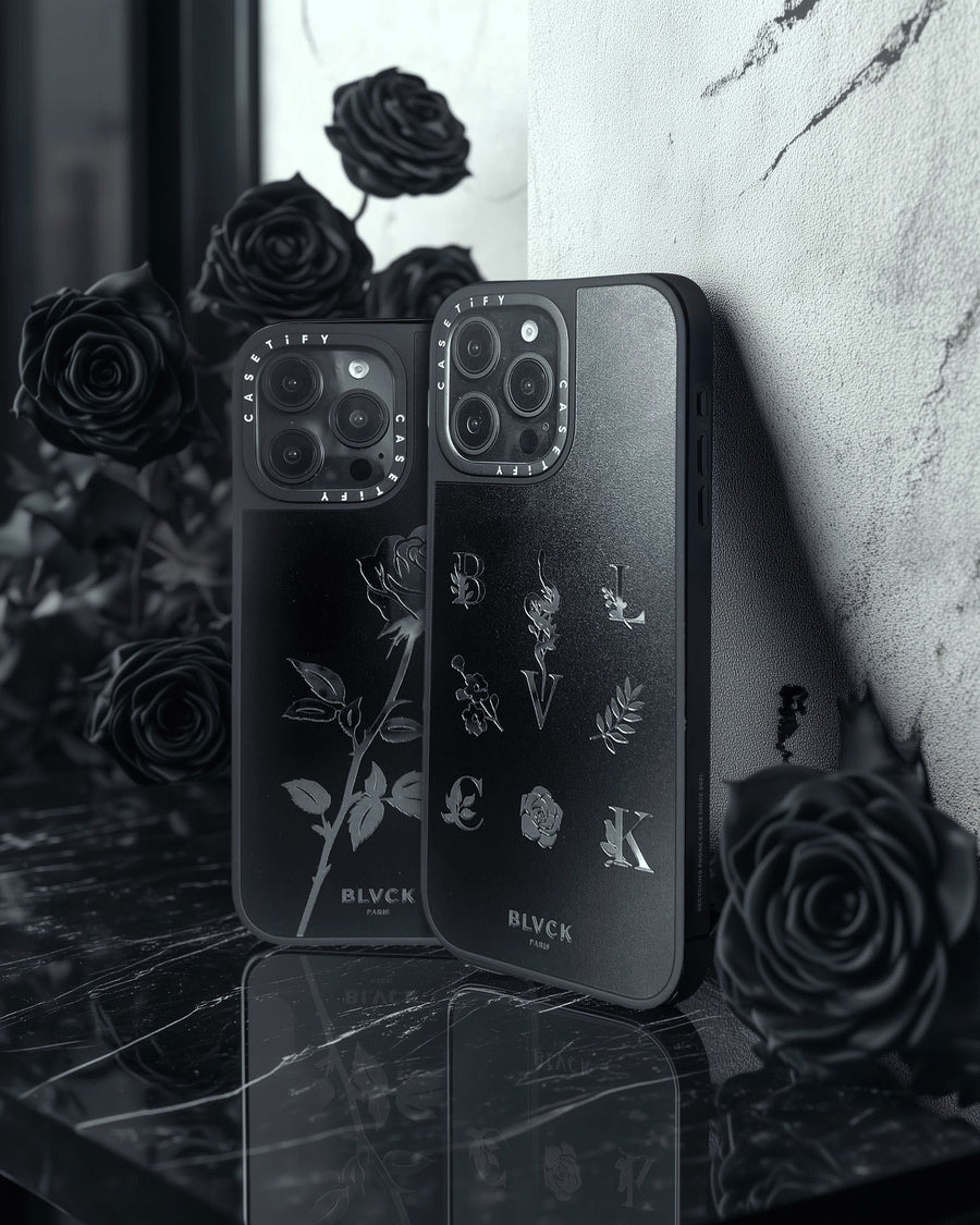 BLVCK X CASETiFY 黔花LOGO聯名手機殼