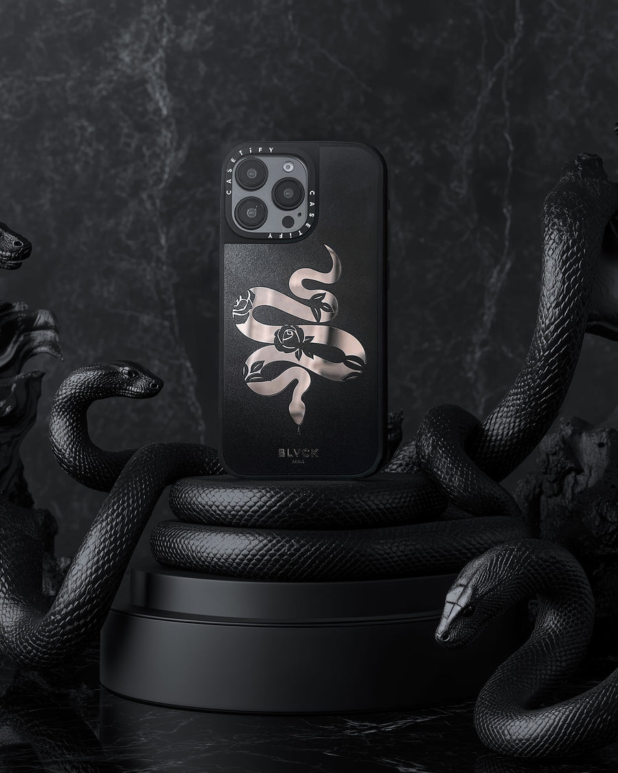 BLVCK X CASETiFY 玫瑰曼巴聯名手機殼