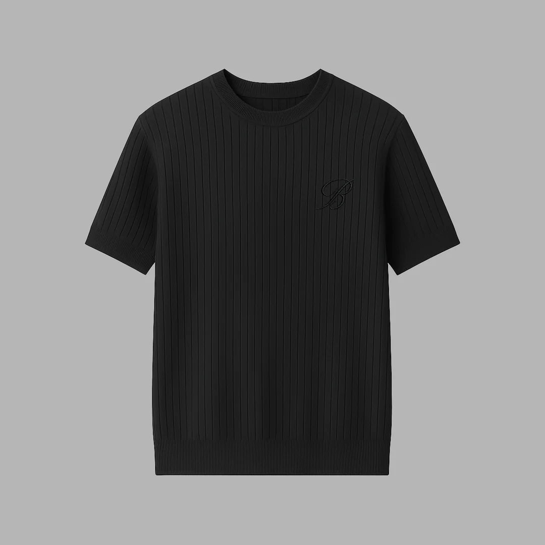 BLVCK Ribbed 羅紋短袖上衣
