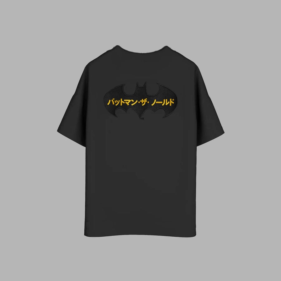 BLVCK X BATMAN 聯名LOGO TEE-灰