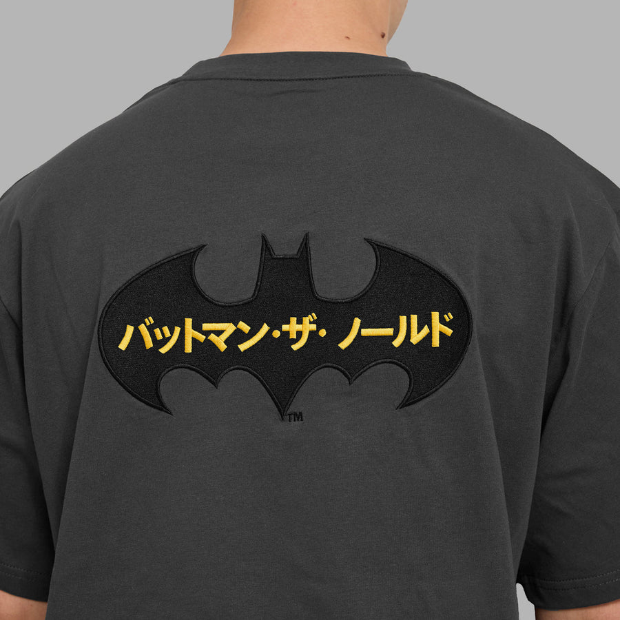 BLVCK X BATMAN 聯名LOGO TEE-灰