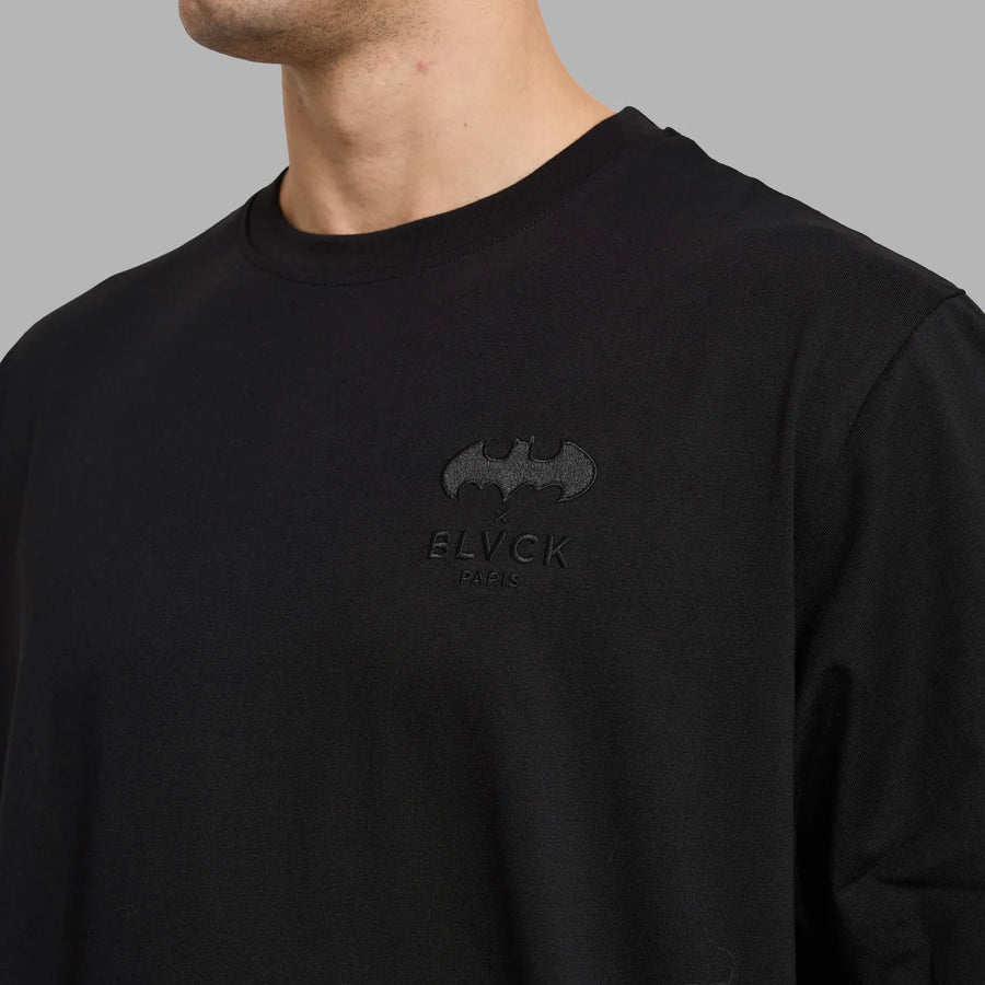 BLVCK X BATMAN 聯名LOGO TEE-黑