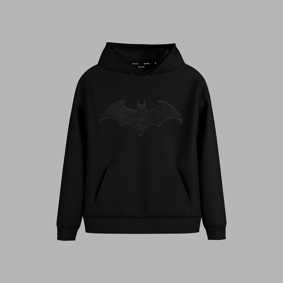 BLVCK X BATMAN 聯名LOGO連帽衫