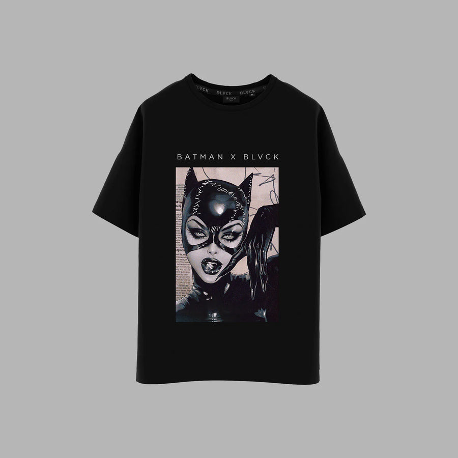 BLVCK X BATMAN 聯名貓女TEE