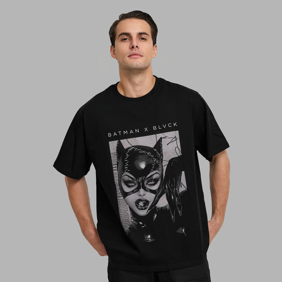 BLVCK X BATMAN 聯名貓女TEE