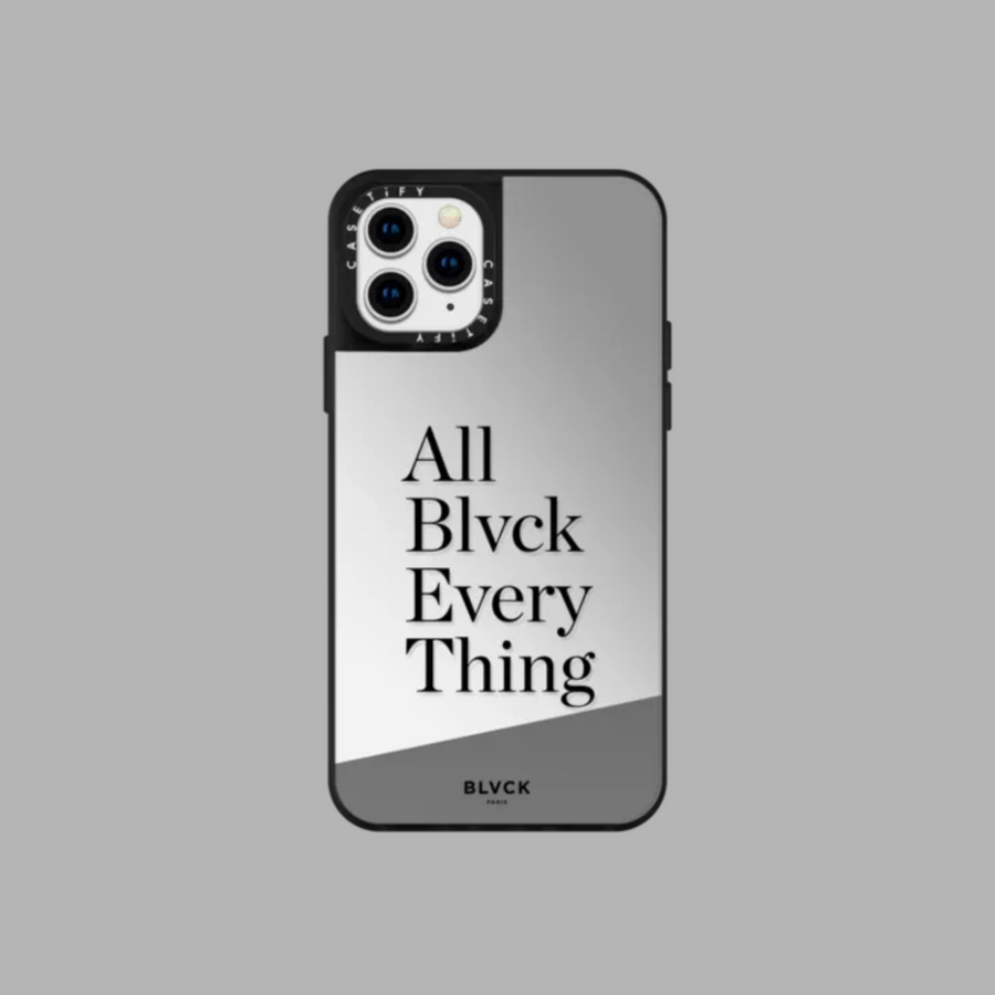 BLVCK X CASETiFY 品牌標語聯名手機殼