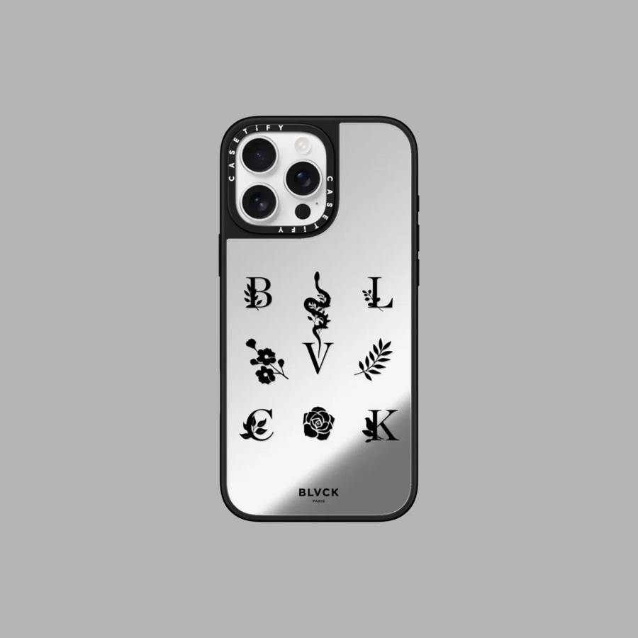 BLVCK X CASETiFY 黔花LOGO聯名手機殼