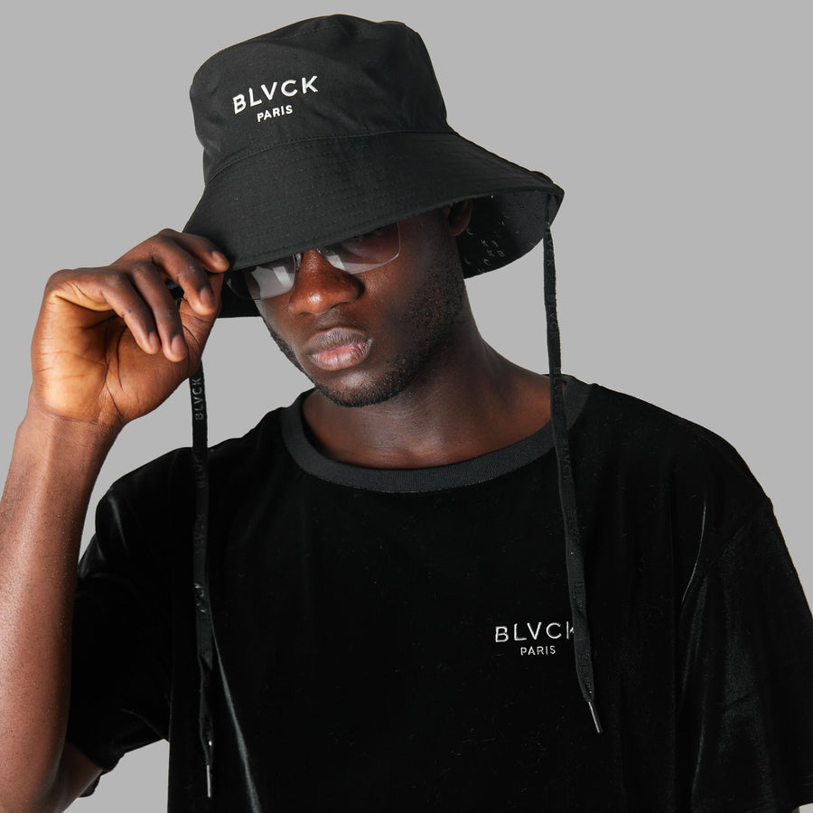 BLVCK 黑魂雙面飾帶漁夫帽