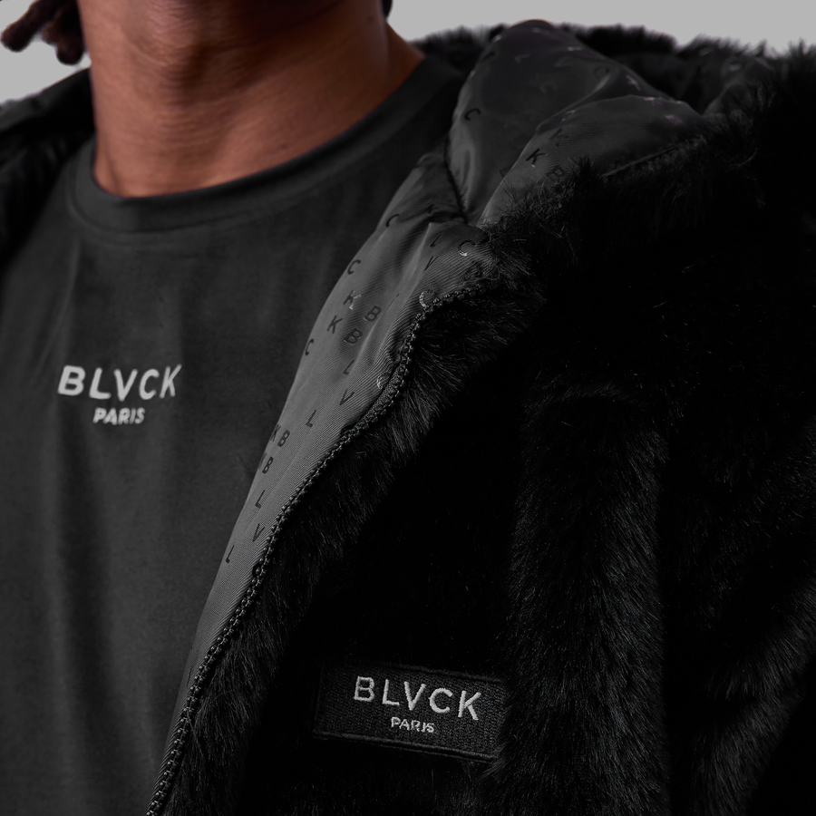 BLVCK 黯黑刷毛冬季外套