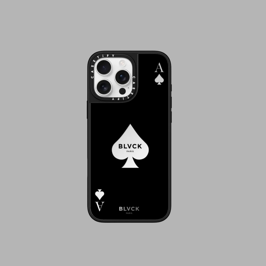 BLVCK X CASETiFY 闇黑撲克聯名手機殼