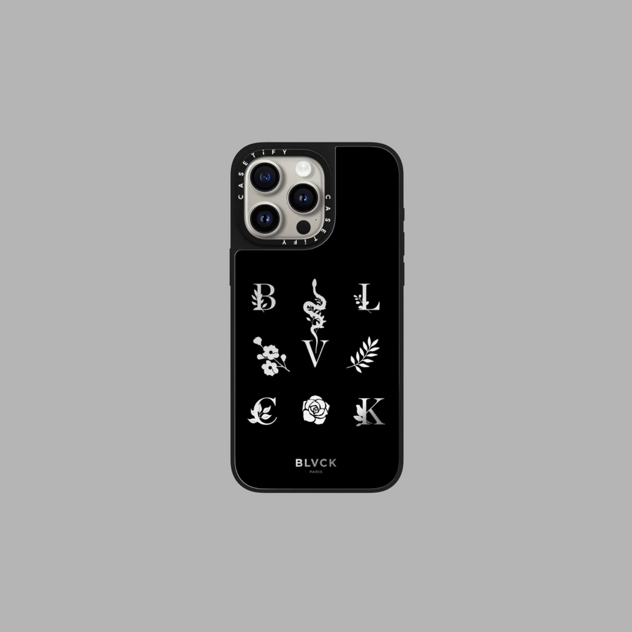 BLVCK X CASETiFY 黔花LOGO聯名手機殼