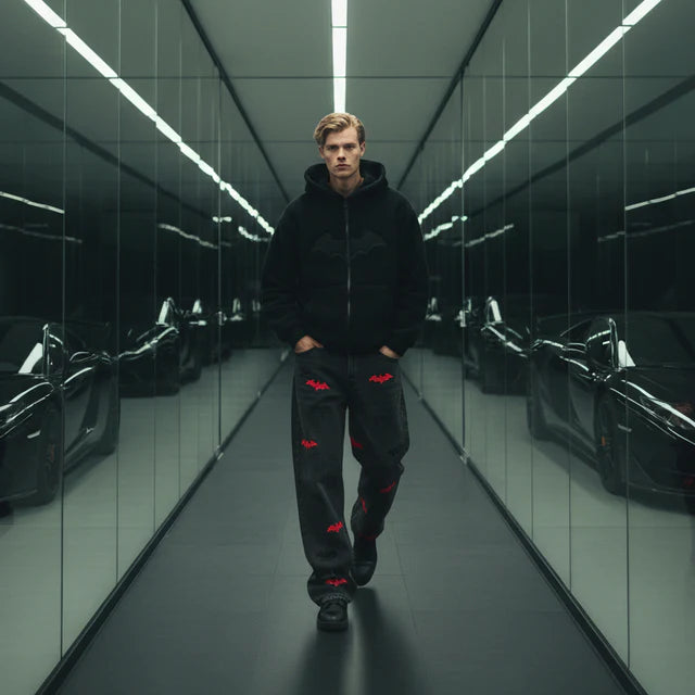 BLVCK x BATMAN 聯名幻影牛仔褲