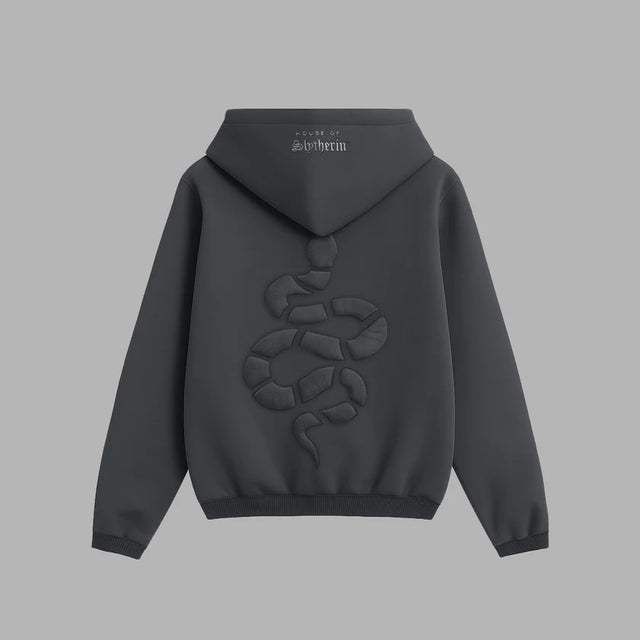 BLVCK x HARRY POTTER 聯名納吉尼浮雕連帽衫