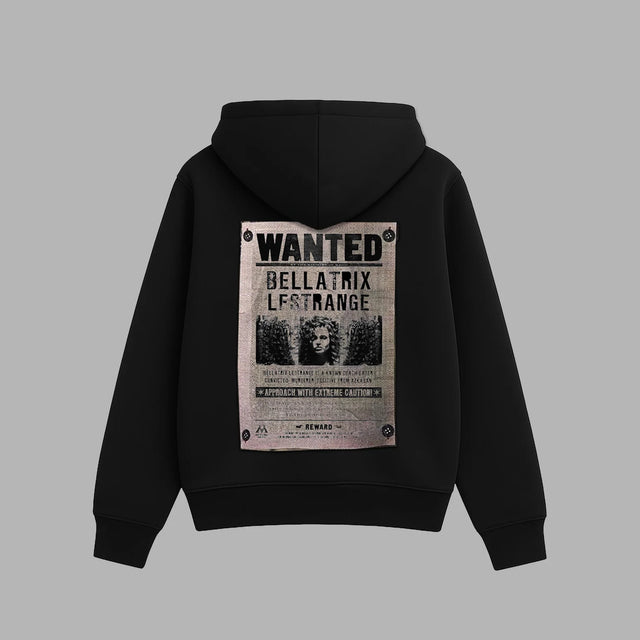 BLVCK x HARRY POTTER 聯名納通緝圖樣連帽衫