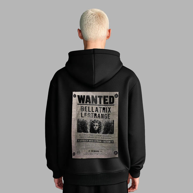 BLVCK x HARRY POTTER 聯名納通緝圖樣連帽衫