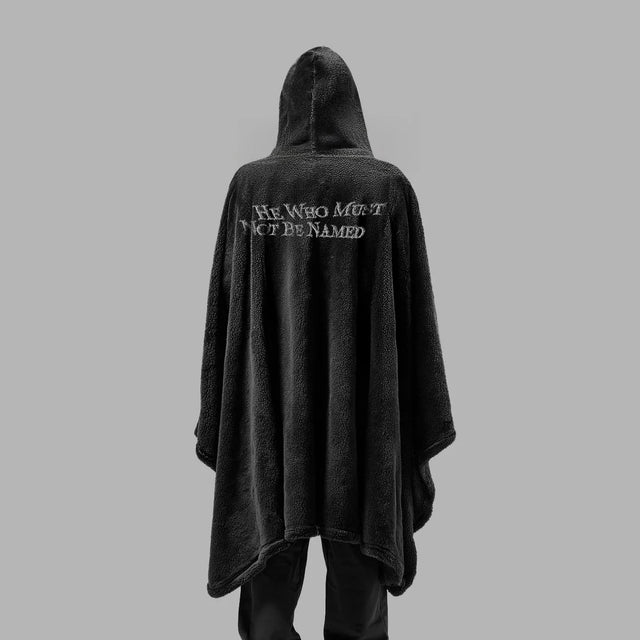 BLVCK x HARRY POTTER 聯名連帽毛毯