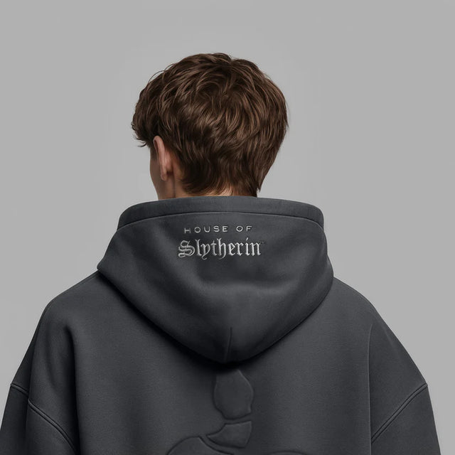 BLVCK x HARRY POTTER 聯名納吉尼浮雕連帽衫