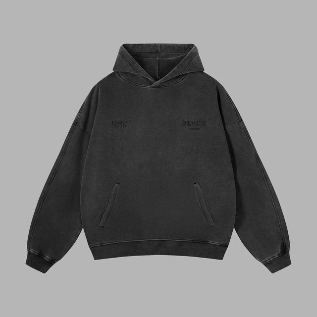 BLVCK x UFC 聯名水洗格鬥連帽衫