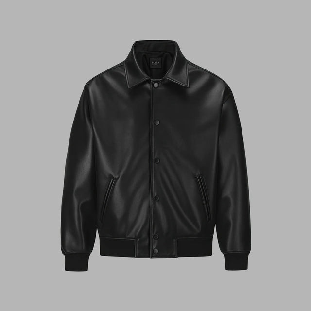 BLVCK 闇黑PU皮革夾克