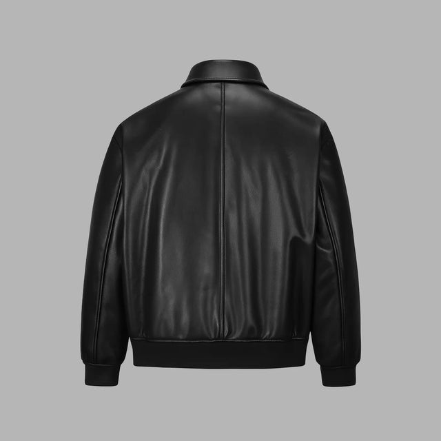 BLVCK 闇黑PU皮革夾克