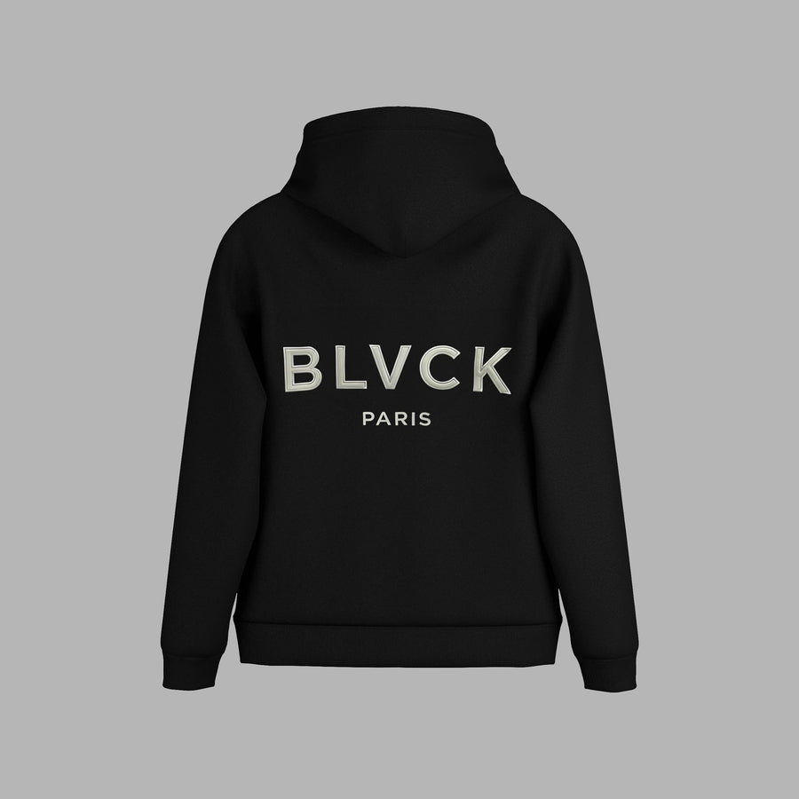 BLVCK x UNO 聯名夜光連帽衫