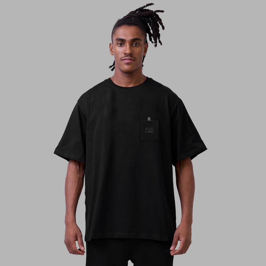 Blvck x Memeland 聯名手指口袋 TEE