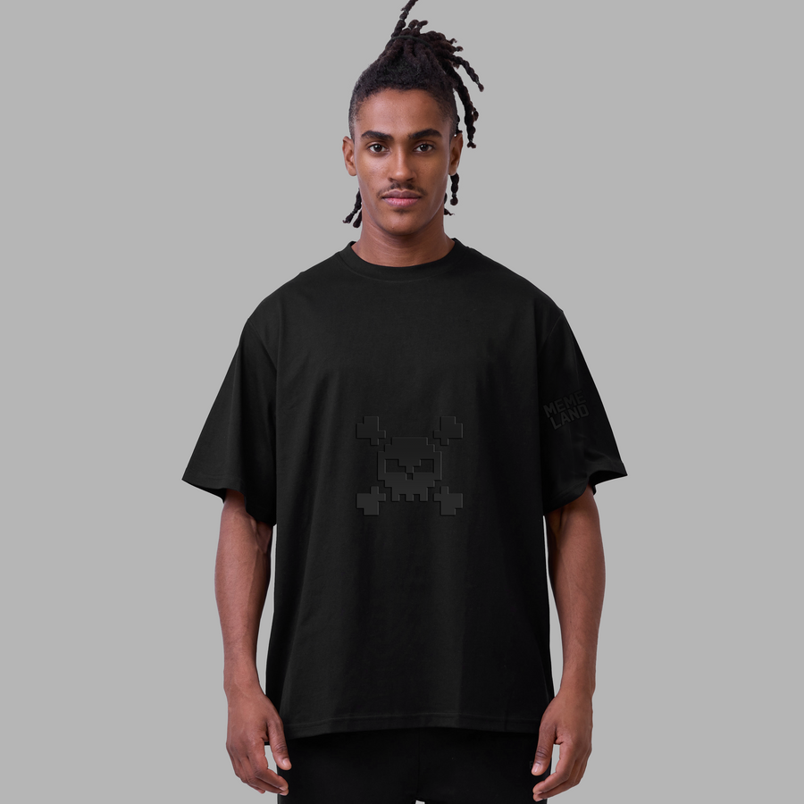 Blvck x Memeland 聯名骷髏 TEE