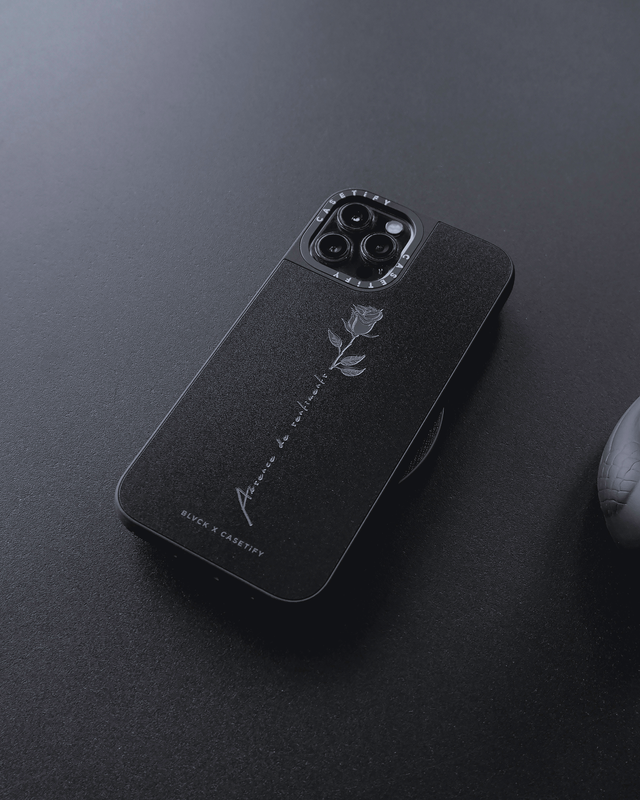 BLVCK X CASETiFY 鬱戀玫瑰聯名手機殼