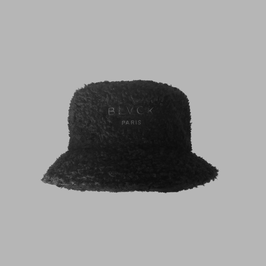 BLVCK冬季电绣标志渔夫帽