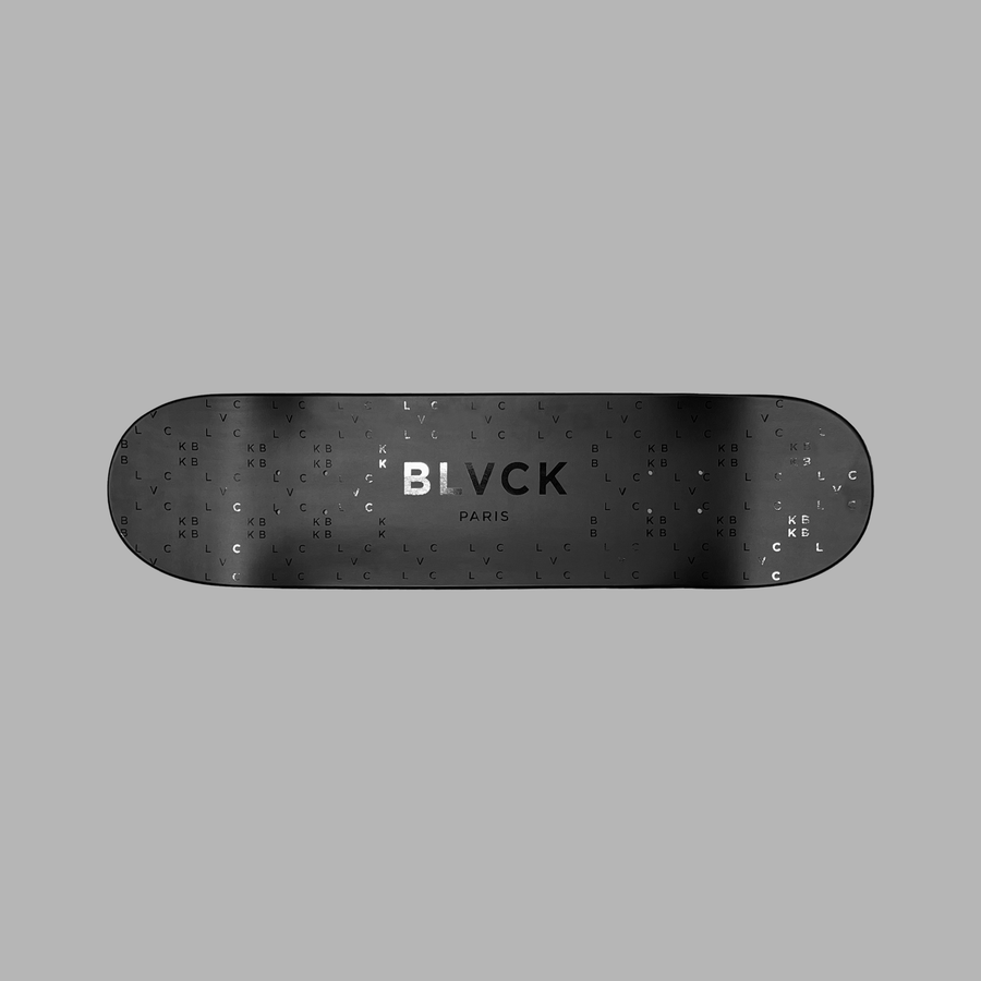 BLVCK 闇黑藝術限量印花滑板