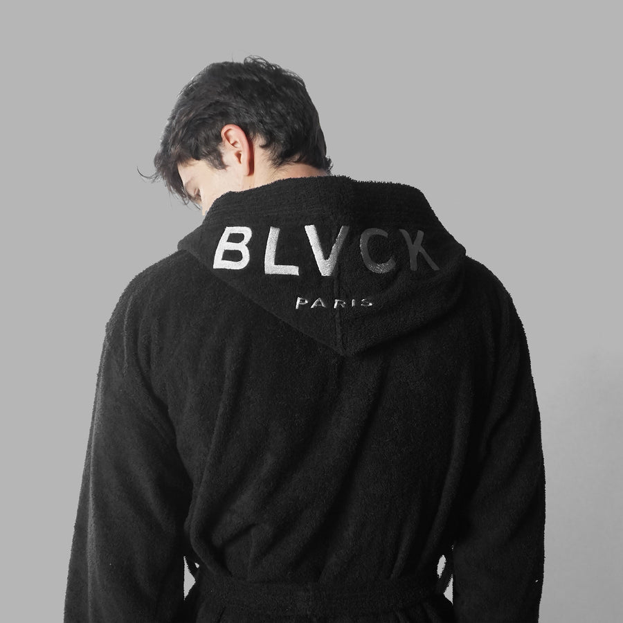 BLVCK 暗黑经典浴袍