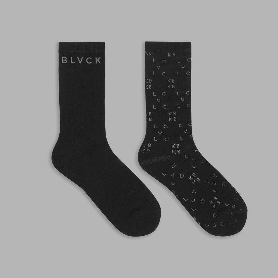 BLVCK 暗黑长袜(两件组) 
