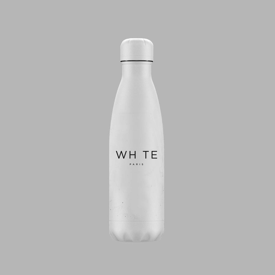 WHTE 限定纯白骷髅保温瓶