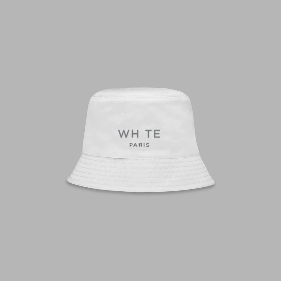 WHTE 電繡標誌漁夫帽