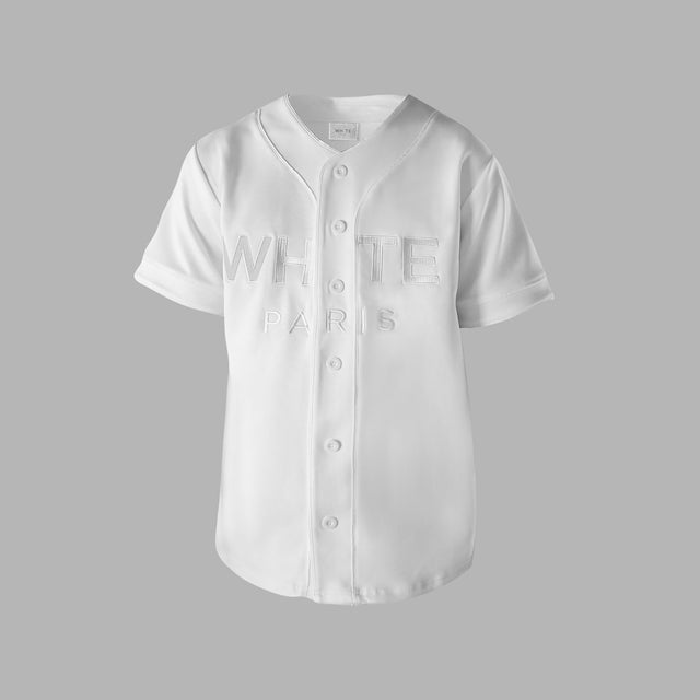 WHTE LOGO特制棒球衫